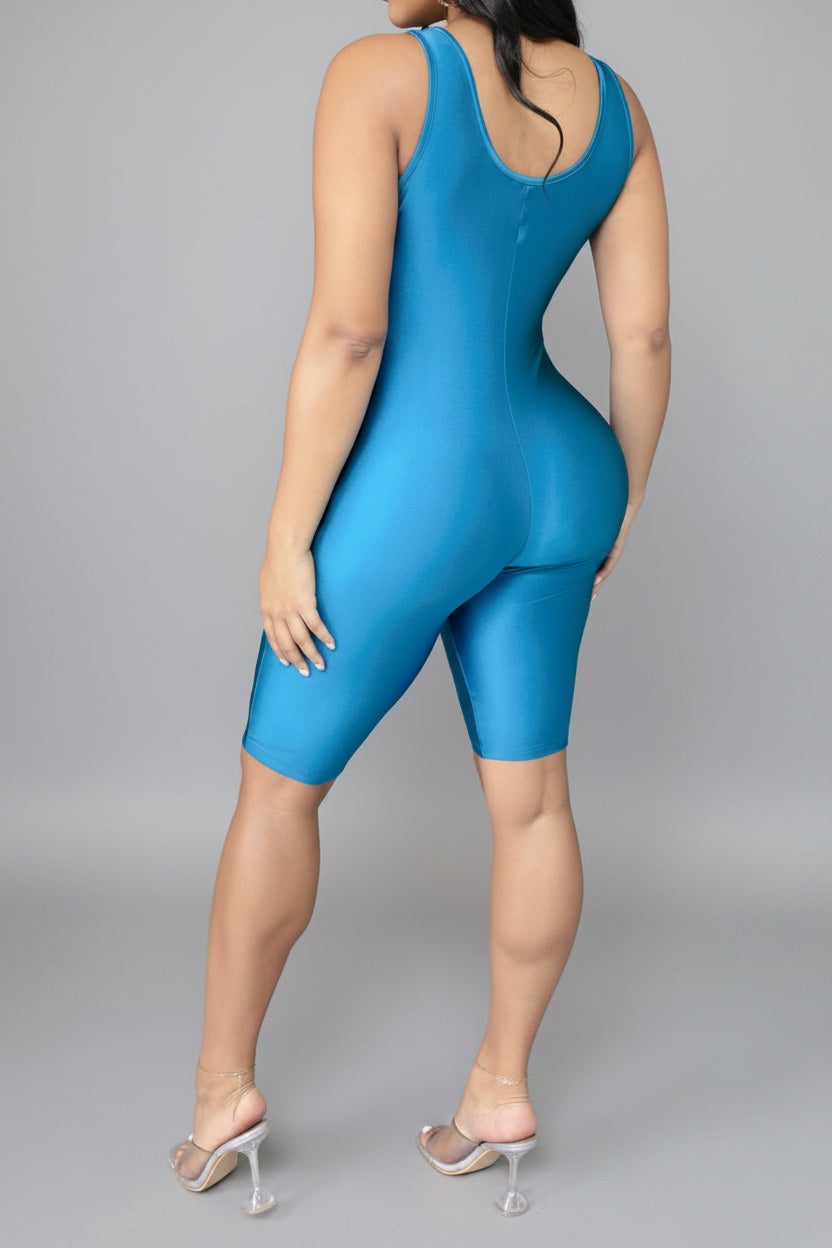 Casual Fitted Romper