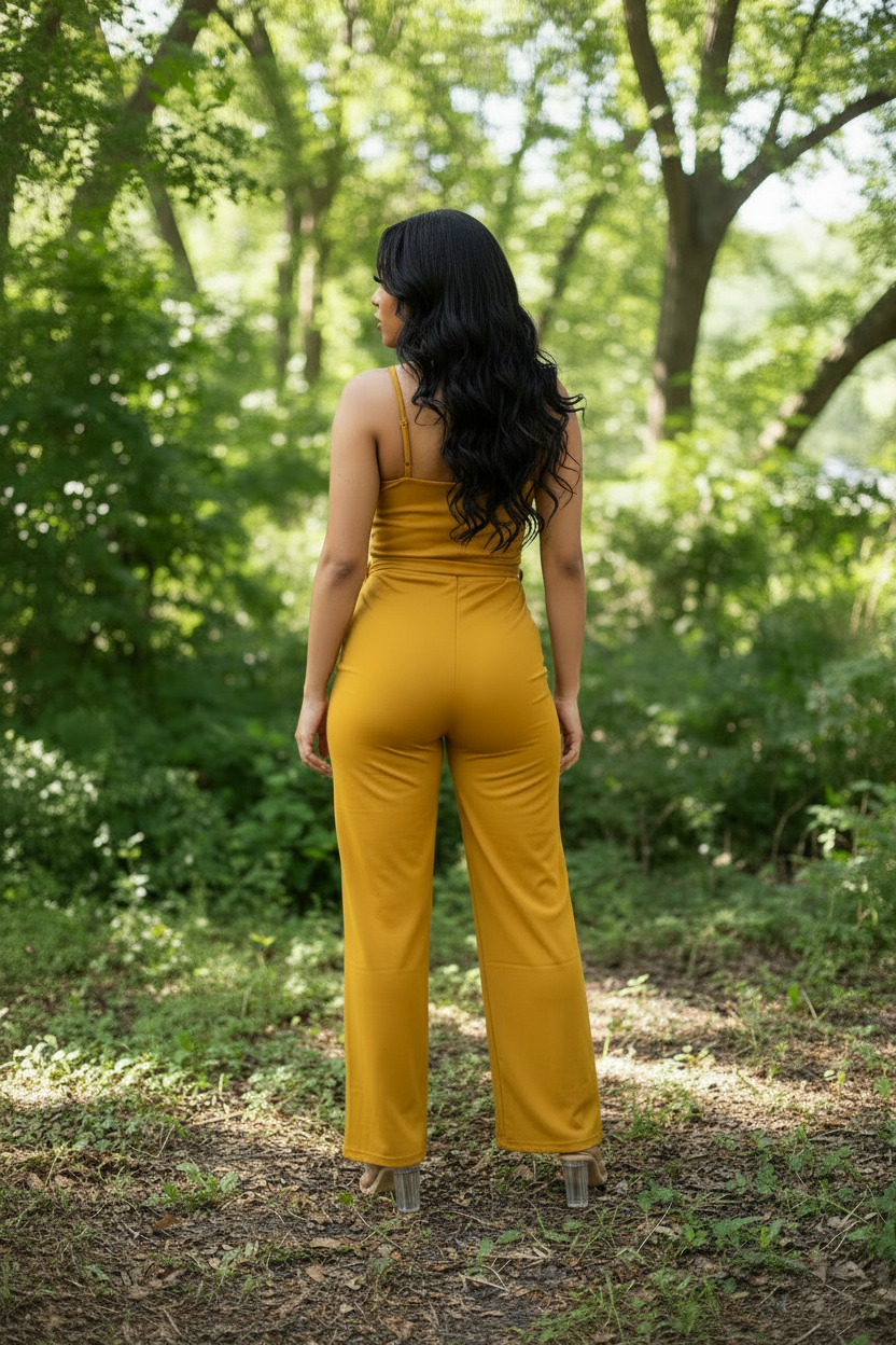 Golden Hour Wide-Leg Jumpsuit