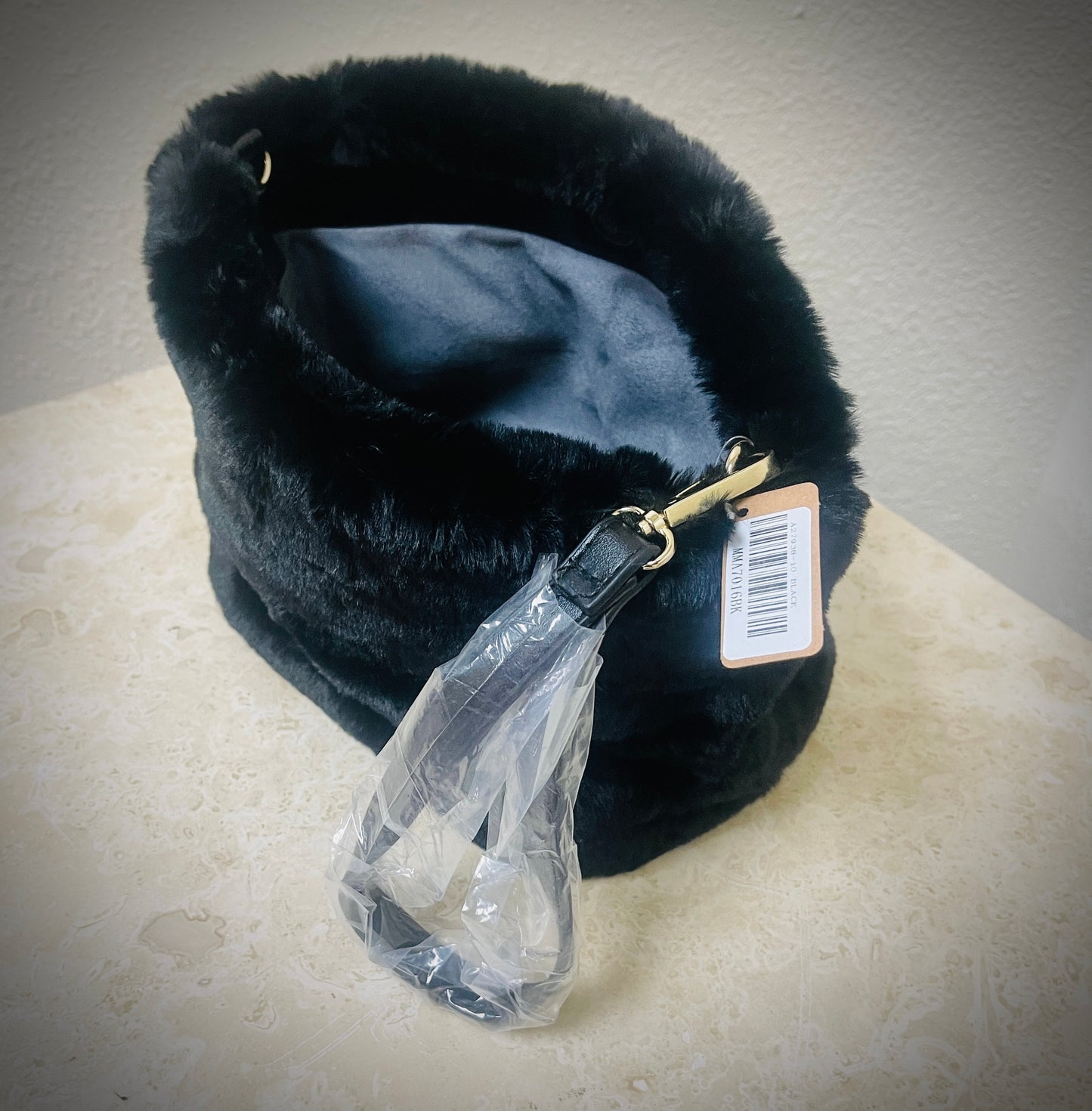 Trendy Plush Fur Purse