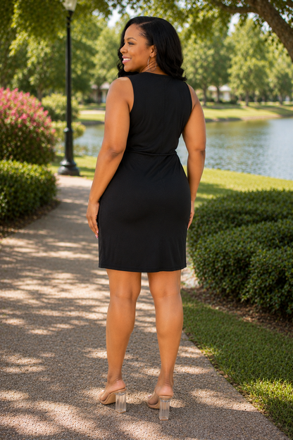 Simply Stunning Ruched Dress