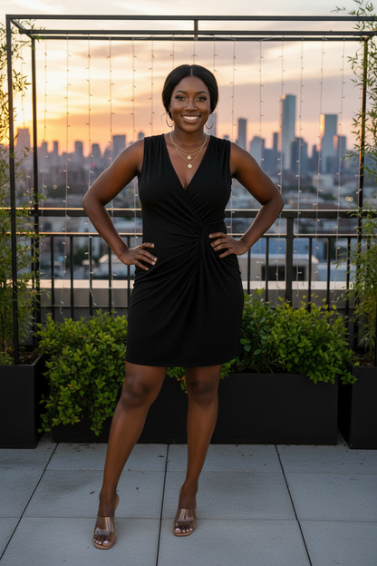 Simply Stunning Ruched Dress