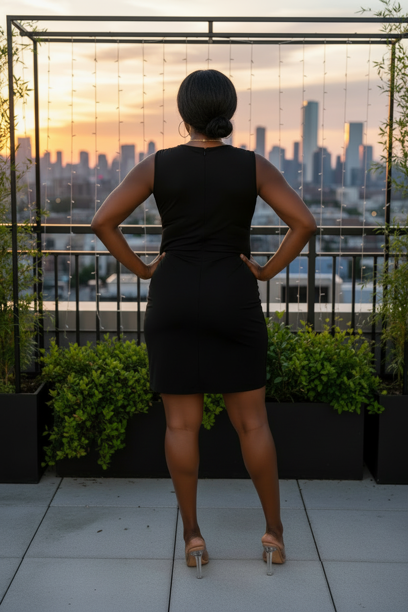 Simply Stunning Ruched Dress